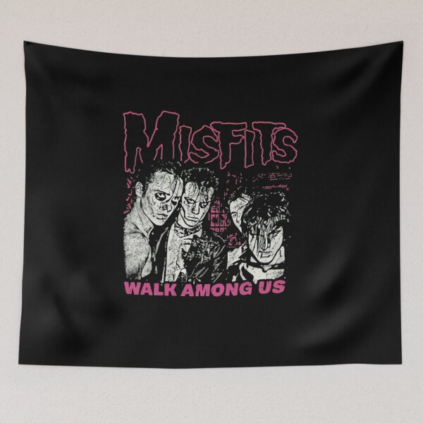 Item preview, Misfits Walk Among Us Pink Text Classic Album Art designed and sold by bisexualluthor.