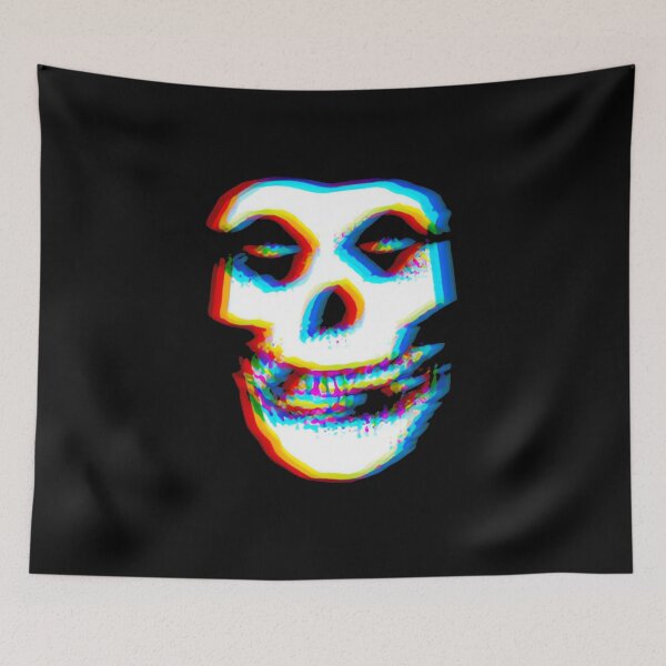 Item preview, Misfits Crimson Ghost RGB Glitch Art Techno Punk designed and sold by bisexualluthor.
