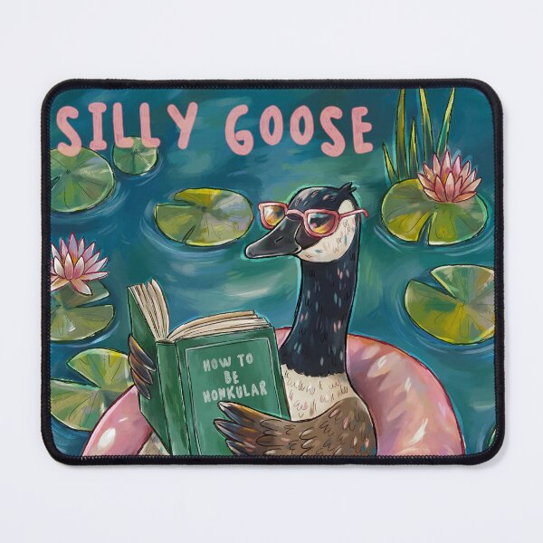Item preview, Silly Goose Canada Goose Illustration designed and sold by Melissa Jan.