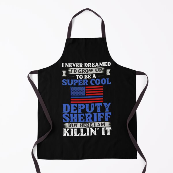 Item preview, Super Cool Deputy Sheriff Killin' It American Flag designed and sold by toalahonch.
