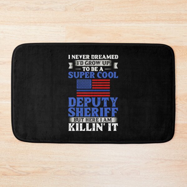 Item preview, Super Cool Deputy Sheriff Killin' It American Flag designed and sold by toalahonch.