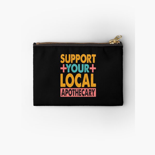 Item preview, Support Your Local Apothecary Vintage Retro Design designed and sold by amishuc.