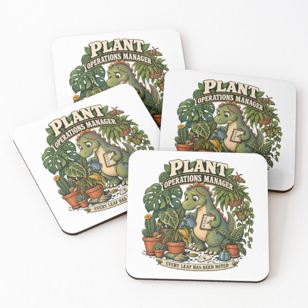 Item preview, Plant Operations Manager Dinosaur Gardener designed and sold by Trendy-Artistry.
