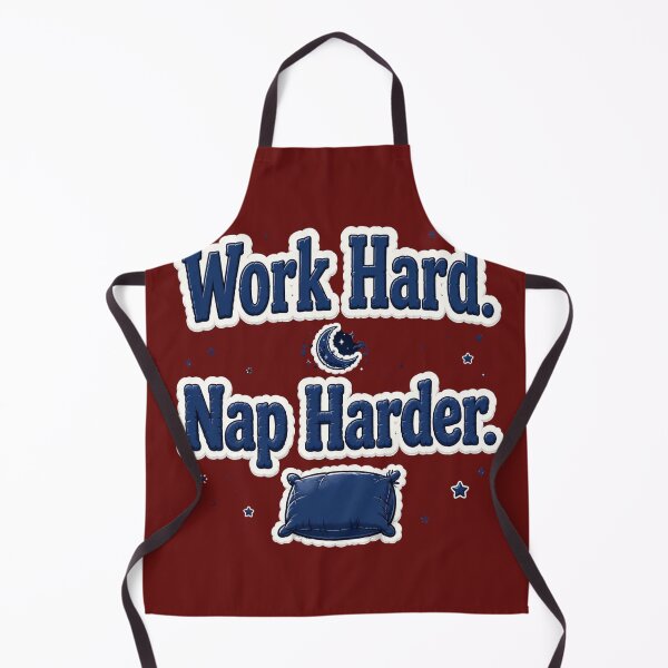 Item preview, Work Hard. Nap Harder  designed and sold by Geordesign.