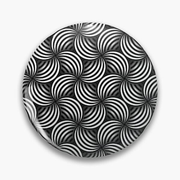 Item preview, Hypnotic Curved Stripes and Geometric Op-Art Pattern designed and sold by Sybille-Yates.