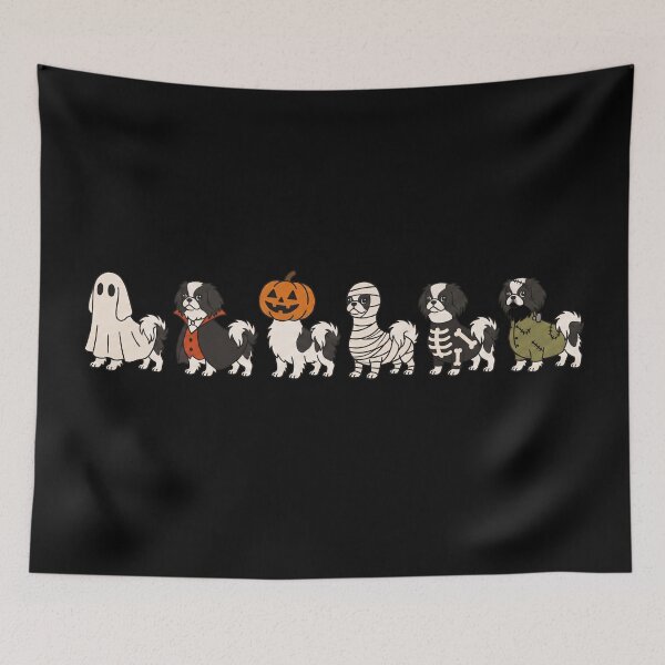 Item preview, Funny Japanese Chin Halloween Costume Trick or Treat Mom Dad Kids designed and sold by FurryHavenPH.