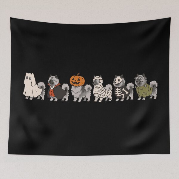 Item preview, Funny Keeshond Halloween Costume Trick or Treat Mom Dad Kids designed and sold by FurryHavenPH.
