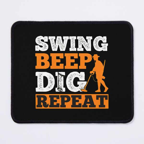 Item preview, Swing Beep Dig Repeat Metal Detector Hobbyist designed and sold by toalahonch.
