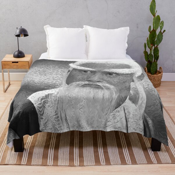 Item preview, Elderly Man with Long White Hair designed and sold by bobbiecherrin.