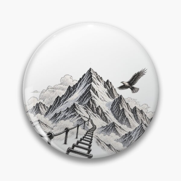 Item preview, Never Too Late to Climb – Mountain Adventure Design designed and sold by NOVS·94.