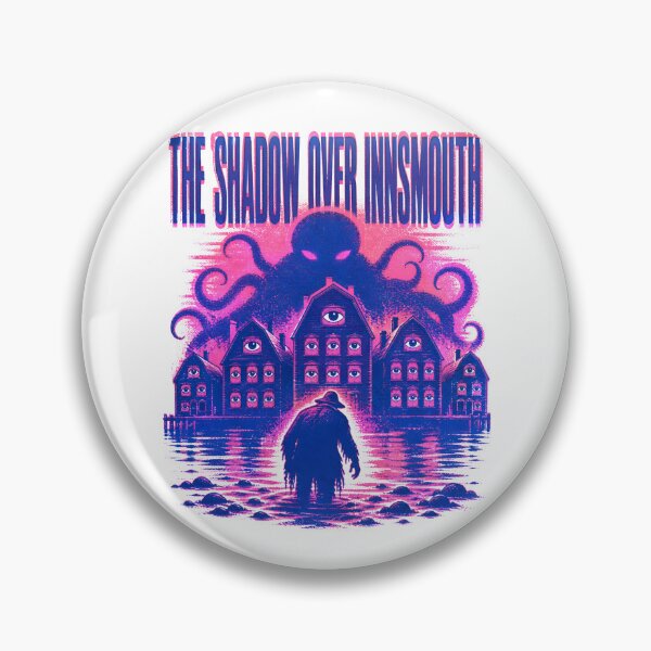 Item preview, Lovecraft Shadow Over Innsmouth All-Seeing Town designed and sold by Fenay Designs.