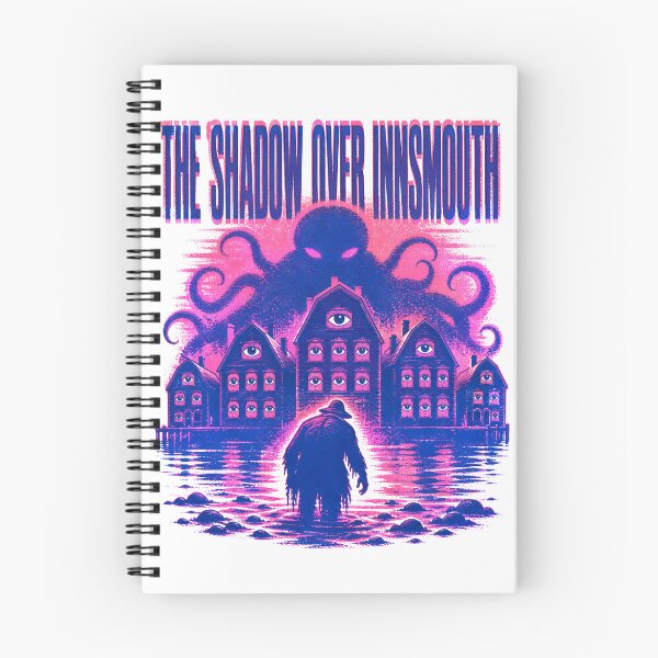 Item preview, Lovecraft Shadow Over Innsmouth All-Seeing Town designed and sold by Fenay Designs.