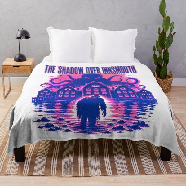 Item preview, Lovecraft Shadow Over Innsmouth All-Seeing Town designed and sold by Fenay Designs.