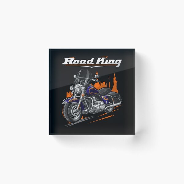 Item preview, Motorcycle Road King Classic FLHRC 2012 Deep Purple for Motorcycle Riders designed and sold by MotoApparelHub.