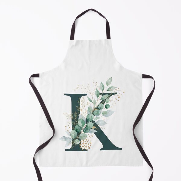 Item preview, Sage Green Botinical Letter k designed and sold by ITCHAWAWAA.