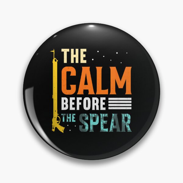 Item preview, The Calm Before The Spear Spearfishing designed and sold by stouerwel.