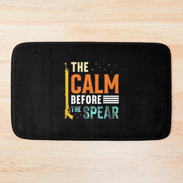 Item preview, The Calm Before The Spear Spearfishing designed and sold by stouerwel.