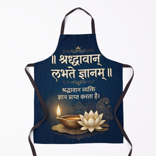 Item preview, Shraddhavan Labhate Gyanam Bhagavad Gita Wall Art designed and sold by hutofdesigns.