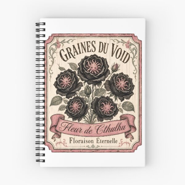 Item preview, Lovecraft Fleur de Cthulhu Gothic Seed Packet designed and sold by Fenay Designs.