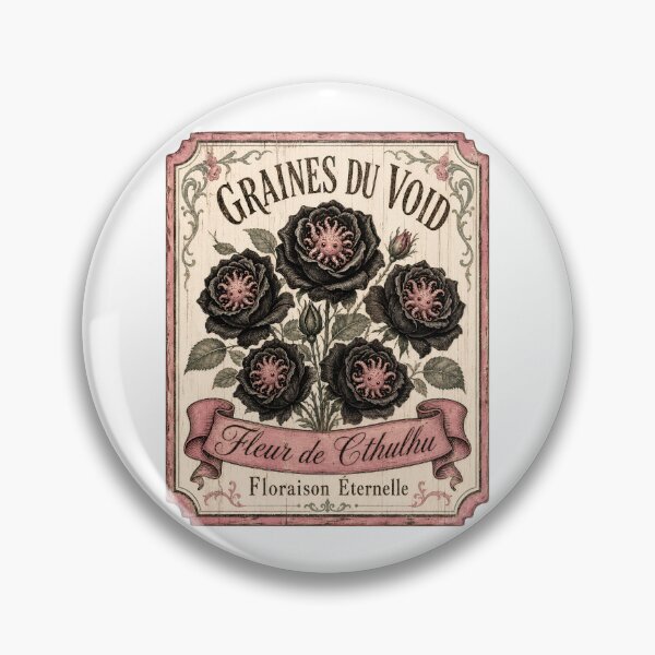 Item preview, Lovecraft Fleur de Cthulhu Gothic Seed Packet designed and sold by Fenay Designs.