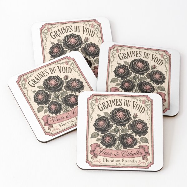 Item preview, Lovecraft Fleur de Cthulhu Gothic Seed Packet designed and sold by Fenay Designs.