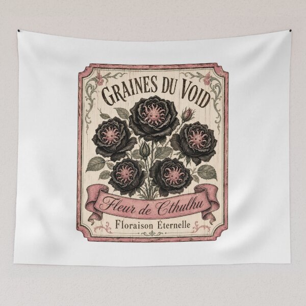 Item preview, Lovecraft Fleur de Cthulhu Gothic Seed Packet designed and sold by Fenay Designs.
