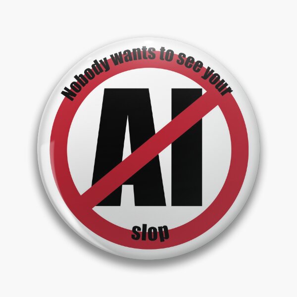 Item preview, NO AI SLOP designed and sold by Koia.
