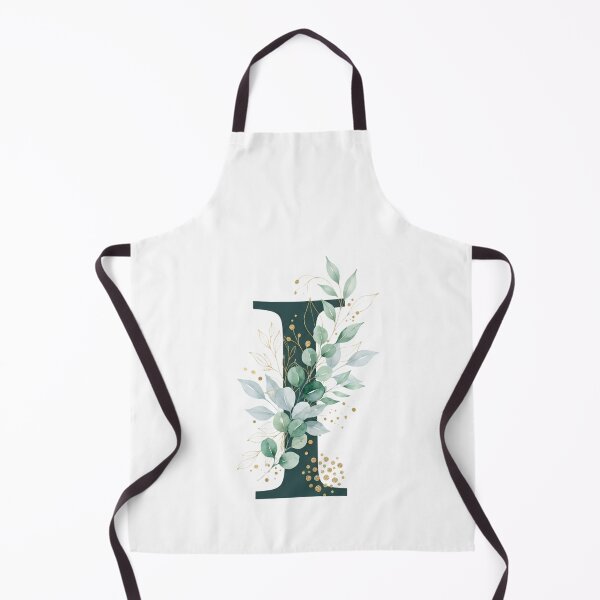 Item preview, Sage Green Botinical Letter I designed and sold by ITCHAWAWAA.