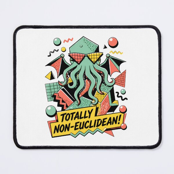 Item preview, Lovecraft Totally Non-Euclidean Retro Cthulhu designed and sold by Fenay Designs.