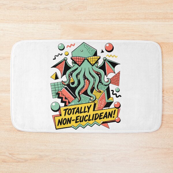 Item preview, Lovecraft Totally Non-Euclidean Retro Cthulhu designed and sold by Fenay Designs.