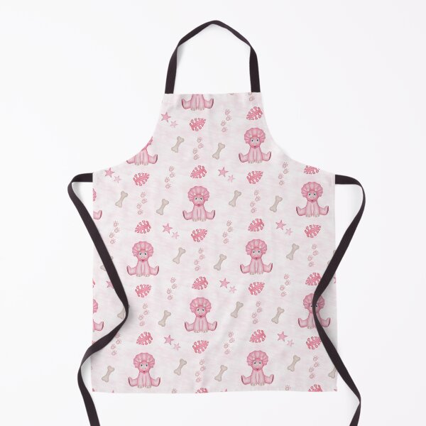 Item preview, Cute Pink Triceratops Pattern - Pastel Kawaii Dinosaur Print designed and sold by PatternUnique.