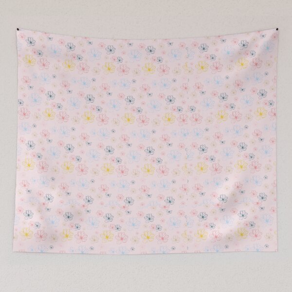 Item preview, Pastel Botanical Floral Pattern designed and sold by Sondosyazanart.
