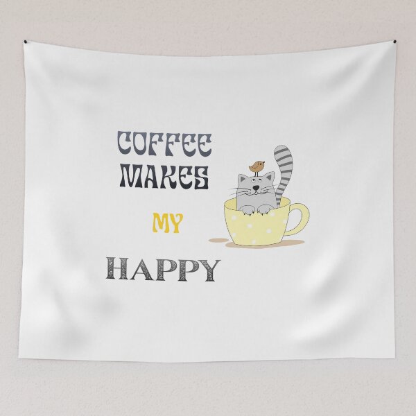 Item preview, Coffee Make My Happy. designed and sold by Dinasshop.