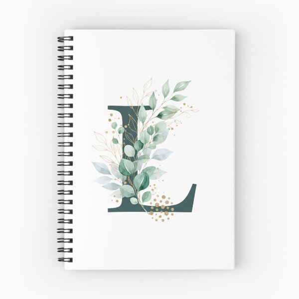 Item preview,  Sage Green Botinical Letter L designed and sold by ITCHAWAWAA.