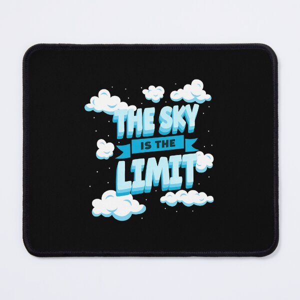 Item preview, The Sky Is The Limit Motivational Clouds Design designed and sold by amishuc.