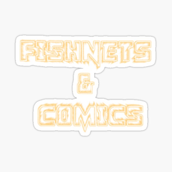Fishnets and Comics Sticker