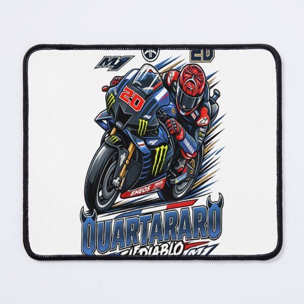 Item preview, Fabio Quartararo El Diablo MotoGP Racing Motorcycle Design designed and sold by ActionForge.