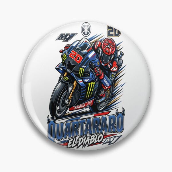 Item preview, Fabio Quartararo El Diablo MotoGP Racing Motorcycle Design designed and sold by ActionForge.