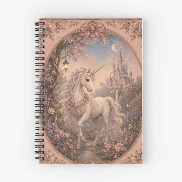 Item preview, Vintage Unicorn Garden - Cottage core Fairytale designed and sold by Luxnox.