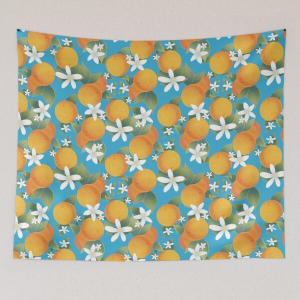 Item preview, Orange Citrus Pattern designed and sold by EllenorMererid.
