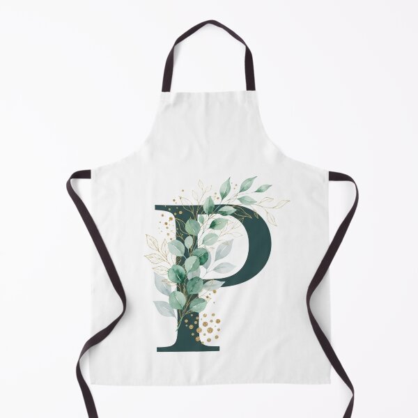 Item preview, Sage Green Botinical Letter P designed and sold by ITCHAWAWAA.