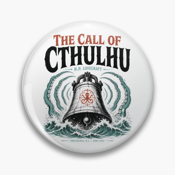 Item preview, Lovecraft Call of Cthulhu Bell and Tentacles designed and sold by Fenay Designs.