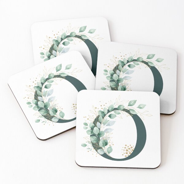 Item preview, Sage Green Botinical Letter O designed and sold by ITCHAWAWAA.