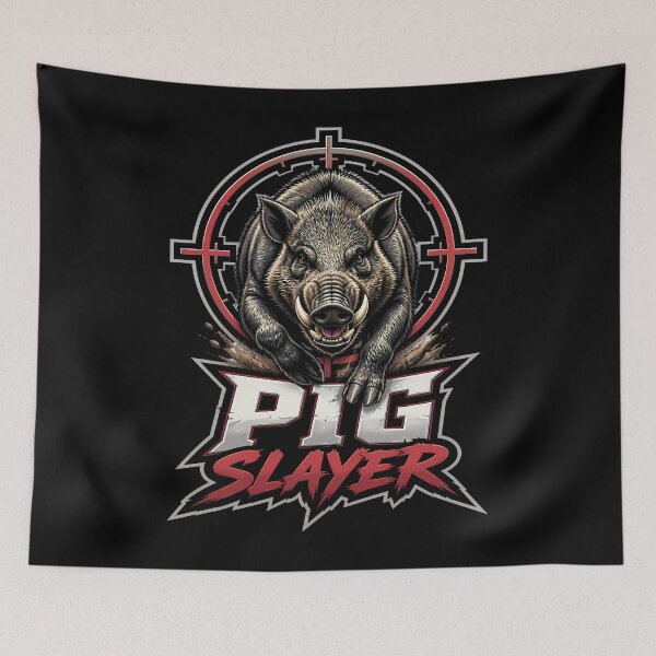 Item preview, Javelina Pig Slayer – Collared Peccary Hunter designed and sold by Art-Arcade6.