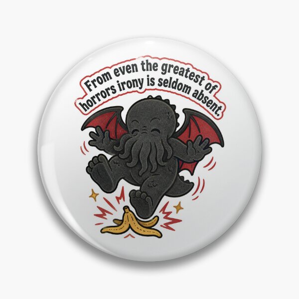 Item preview, Lovecraft Cthulhu Banana-Peel Cosmic Irony designed and sold by Fenay Designs.
