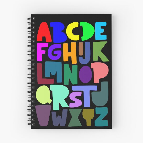 Item preview, Colorful Alphabets | Bright Colorful ABC Typography Design designed and sold by AAstore0013.