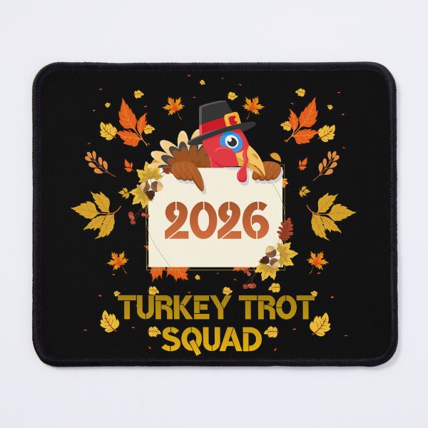 Item preview, Turkey Trot Squad 2026 | Pilgrim Hat Turkey designed and sold by PROPera-design.