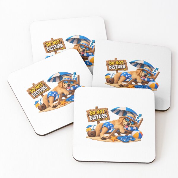 Item preview, Funny Summer Beach Dogs– Cute Tropical Dog Vacation & Beach Vibes. designed and sold by kissing Pets.