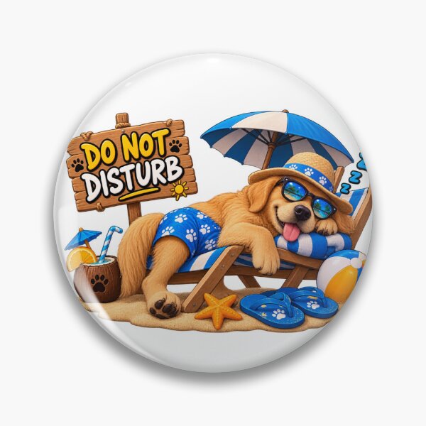 Item preview, Funny Summer Beach Dogs– Cute Tropical Dog Vacation & Beach Vibes. designed and sold by kissing Pets.