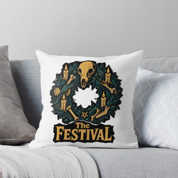 Item preview, Lovecraft The Festival Occult Bone Wreath designed and sold by Fenay Designs.